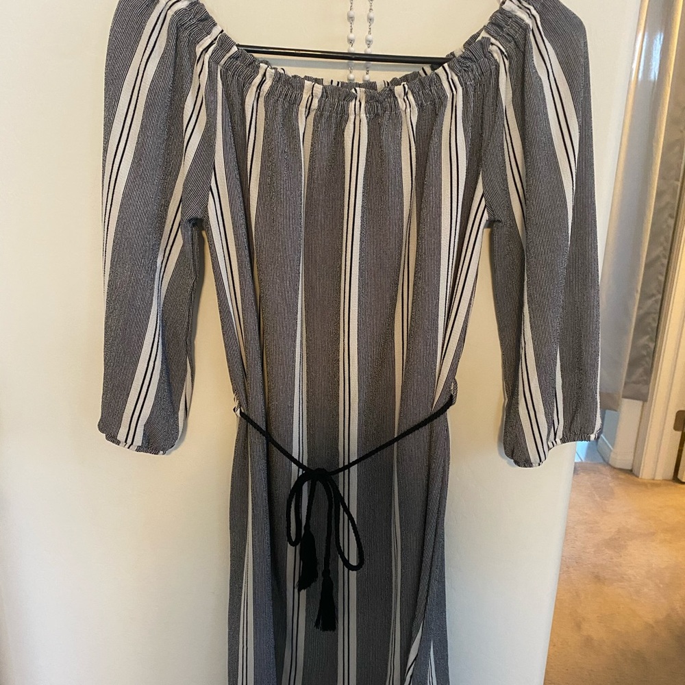 Off the shoulder dress
